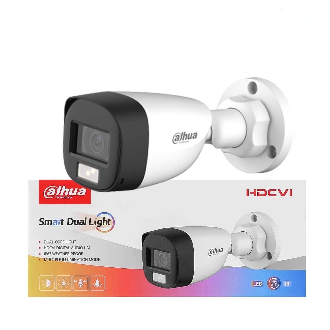 Dahua HAC-HFW1500CLP-IL-A 5MP Full-Color HDCVI Audio Bullet Camera