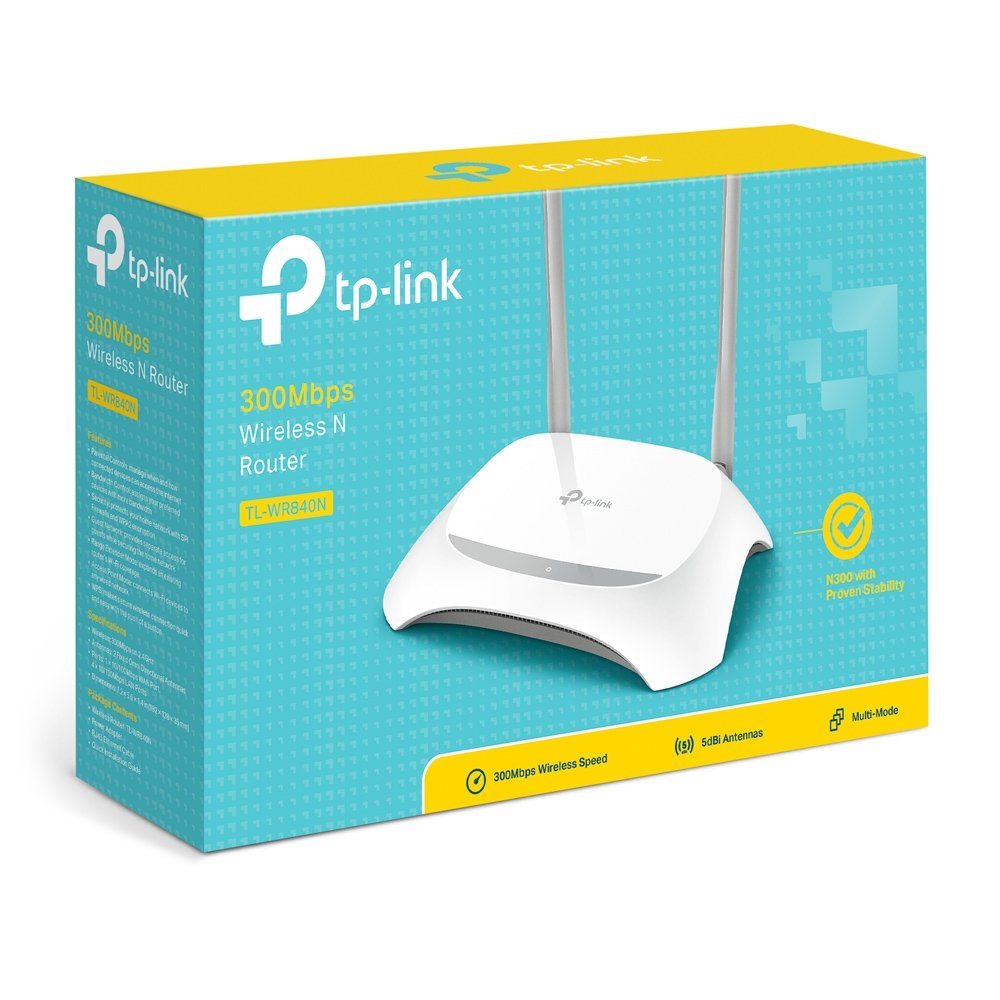 TP-LINK TL-WR840N  300Mbps Wireless N Speed