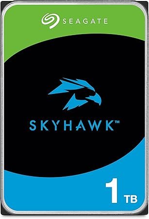 Seagate Skyhawk 1TB, Video Internal Hard HDD – 3.5", SATA 6Gb/s, 256MB Cache, for DVR NVR Security Camera System, FFp - Image 3