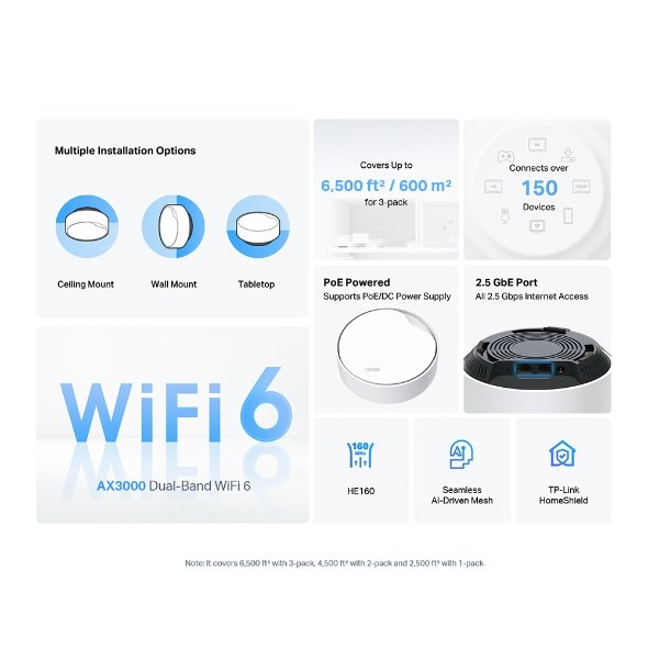 TP-Link Deco X50-PoE (1-pack) - Image 3