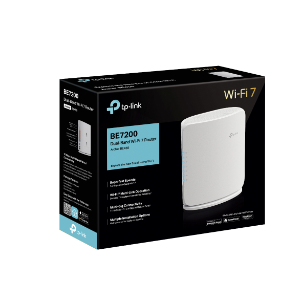 TP-Link Archer BE450 BE7200 Dual-Band Wi-Fi 7 Router - Image 11