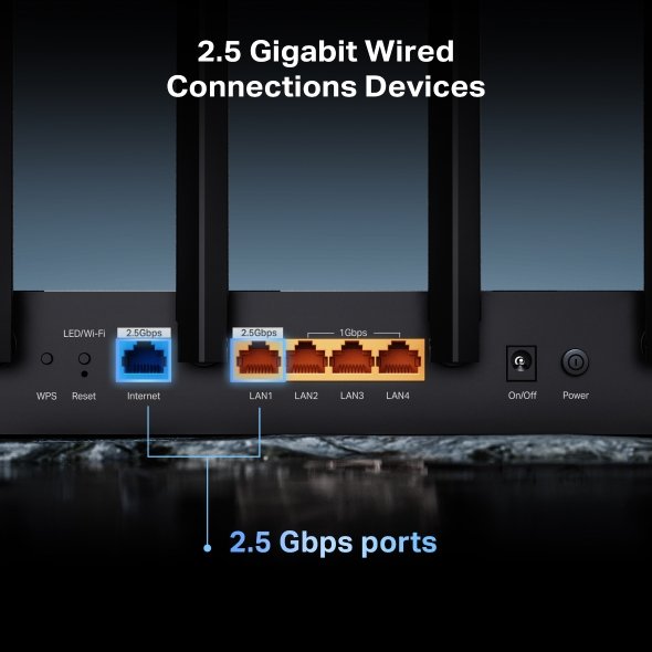 TP-Link Archer BE400 BE6500 Dual-Band Wi-Fi 7 Router - Image 6