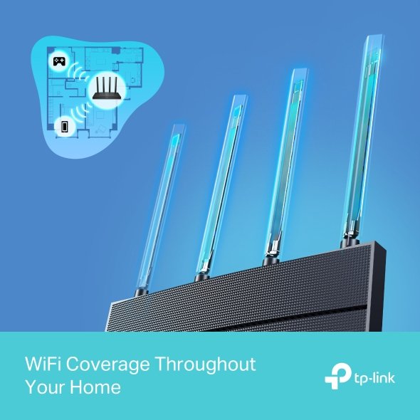 TP-Link Archer AX12 AX1500 Dual-Band Wi-Fi 6 Router - Image 5