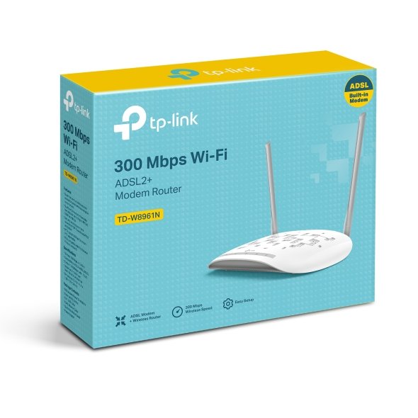 TP-Link TD-W8961N 300Mbps Wi-Fi ADSL2+ Modem Router - Image 4