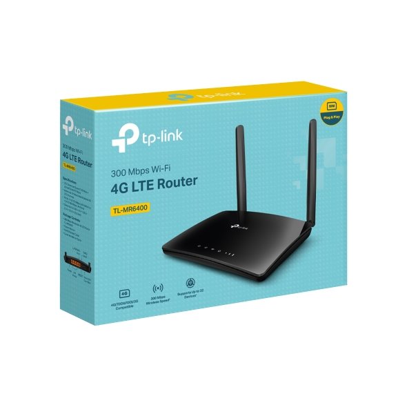 TP-Link TL-MR6400 300Mbps Wireless N 4G LTE Router - Image 7