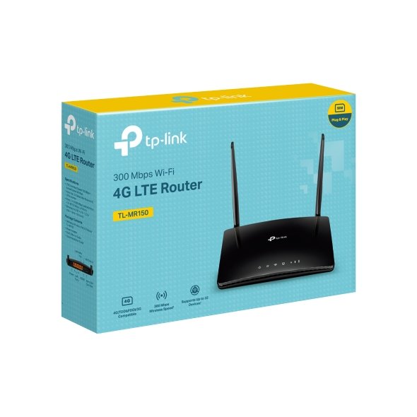 TP-Link TL-MR150 300Mbps Wireless N 4G LTE Router - Image 6