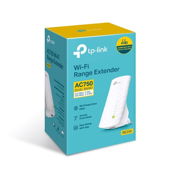 TP-Link RE200 AC750 Wi-Fi Range Extender - Image 7