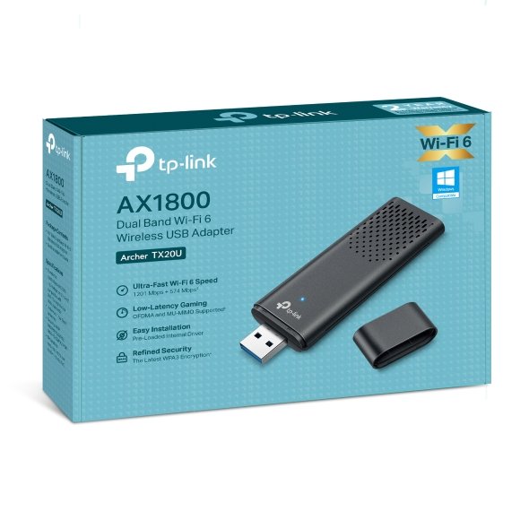 TP-Link Archer TX20U AX1800 High Gain Wireless USB Adapter - Image 7