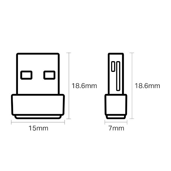 TP-Link Archer T2U Nano AC600 Nano Dual Band Wi-Fi USB Adapter - Image 4