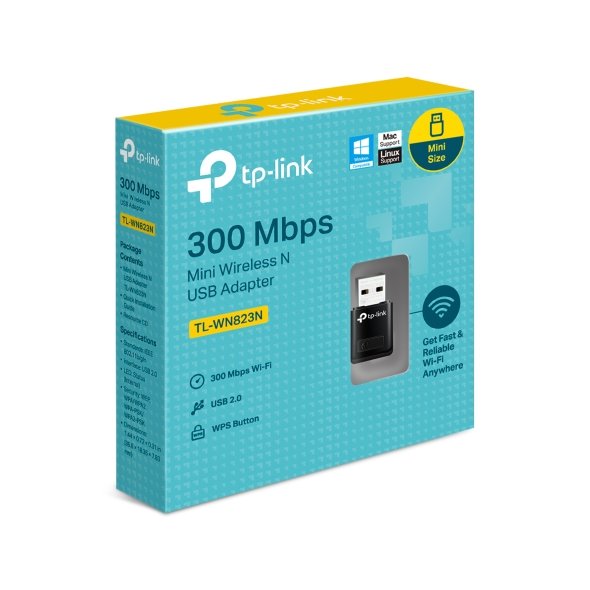 TP-Link TL-WN823N 300Mbps Mini Wi-Fi USB Adapter - Image 7