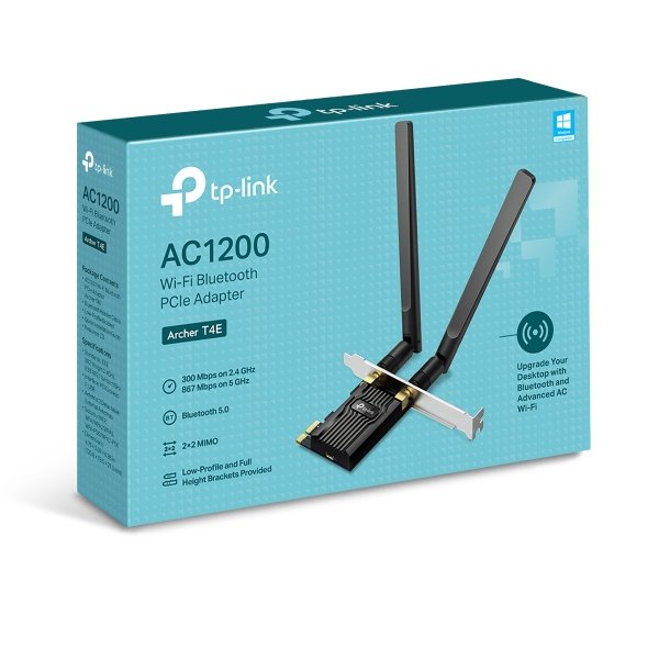 TP-Link Archer T4E AC1200 Dual Band Wi-Fi PCI Express Adapter - Image 7