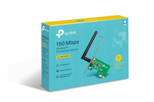 TP-Link TL-WN781ND 150Mbps Wireless N PCI Express Adapter - Image 5
