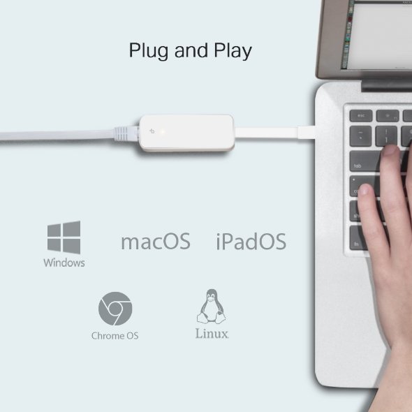 TP-Link UE300C USB Type-C to Gigabit Ethernet Network Adapter - Image 6
