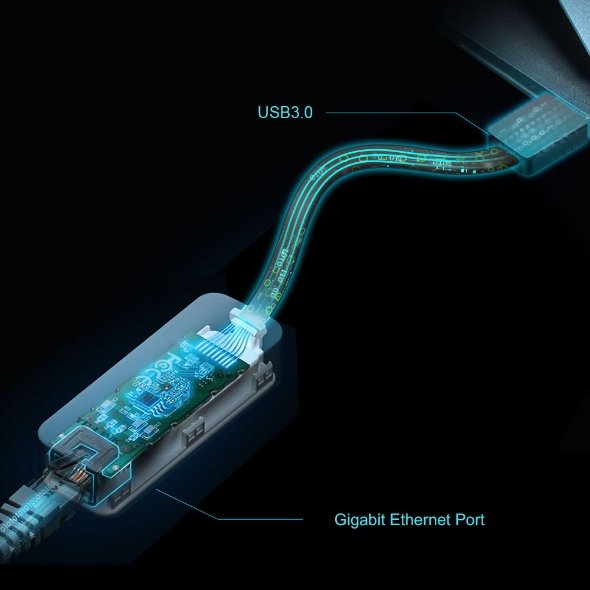 TP-Link UE306 USB 3.0 to Gigabit Ethernet Network Adapter - Image 7