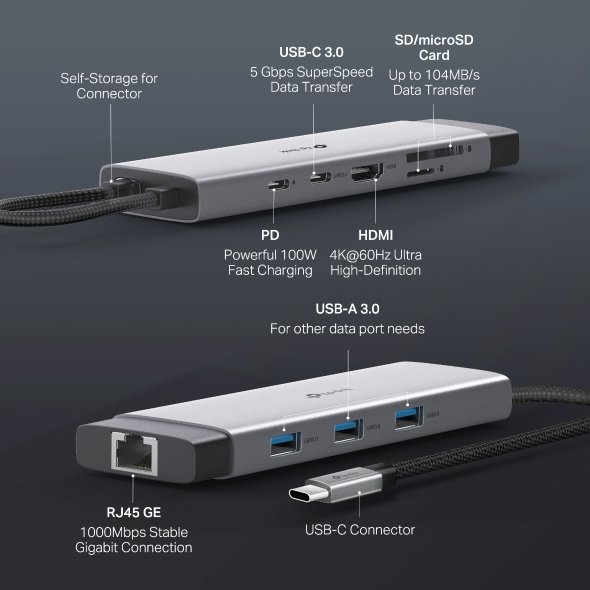TP-Link UH9120C USB Type-C 9-Port Hub - Image 6