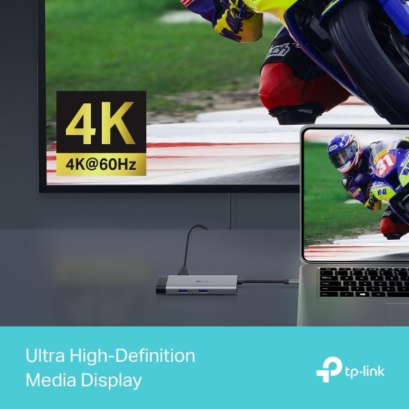 TP-Link UH6120C USB Type-C 6-Port Hub - Image 8