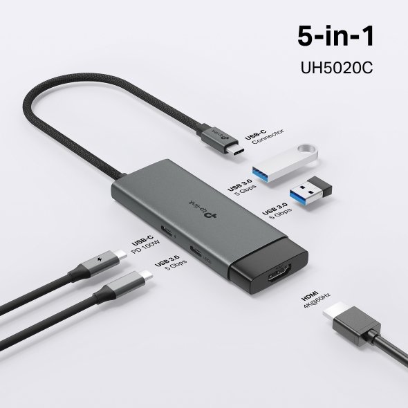TP-Link UH5020C USB Type-C 5-Port Hub - Image 5