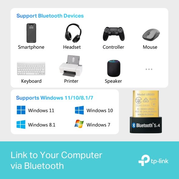 TP-Link UB500 Bluetooth 5.4 Nano USB Adapter - Image 7
