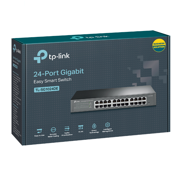 TP-Link TL-SG1024DE Easy Smart 24-Port Gigabit Switch - Image 2