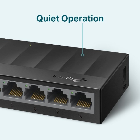 TP-Link LS1008G LiteWave 8-Port Gigabit Desktop Switch - Image 4