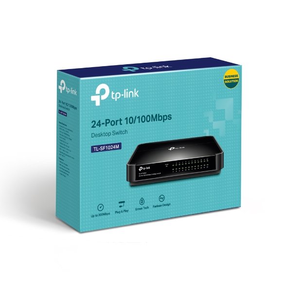 TP-Link TL-SF1024M 24-Port 10/100 Mbps Desktop Switch - Image 4