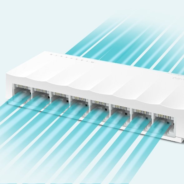 TP-Link LS1008 8-Port 10/100Mbps Desktop Switch - Image 5