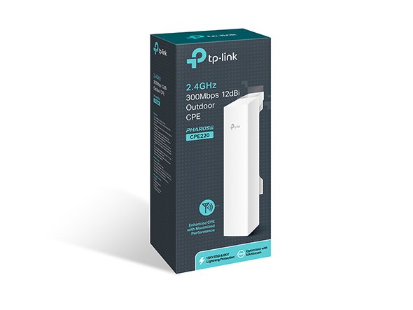TP-Link CPE220 2.4GHz 300Mbps 12dBi Outdoor CPE - Image 5