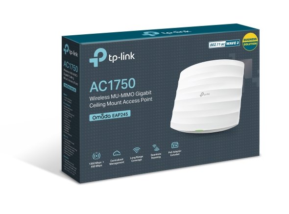 TP-Link EAP245 AC1750 Wireless MU-MIMO Gigabit Ceiling Mount Access Point - Image 5
