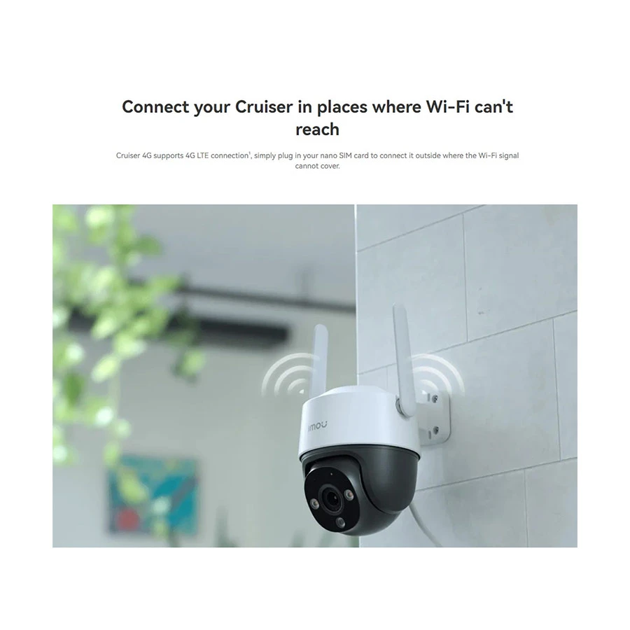 Imou Cruiser 4G (3.6mm) (2.0MP) Dome IP Camera (Two Way Talk) - Image 2