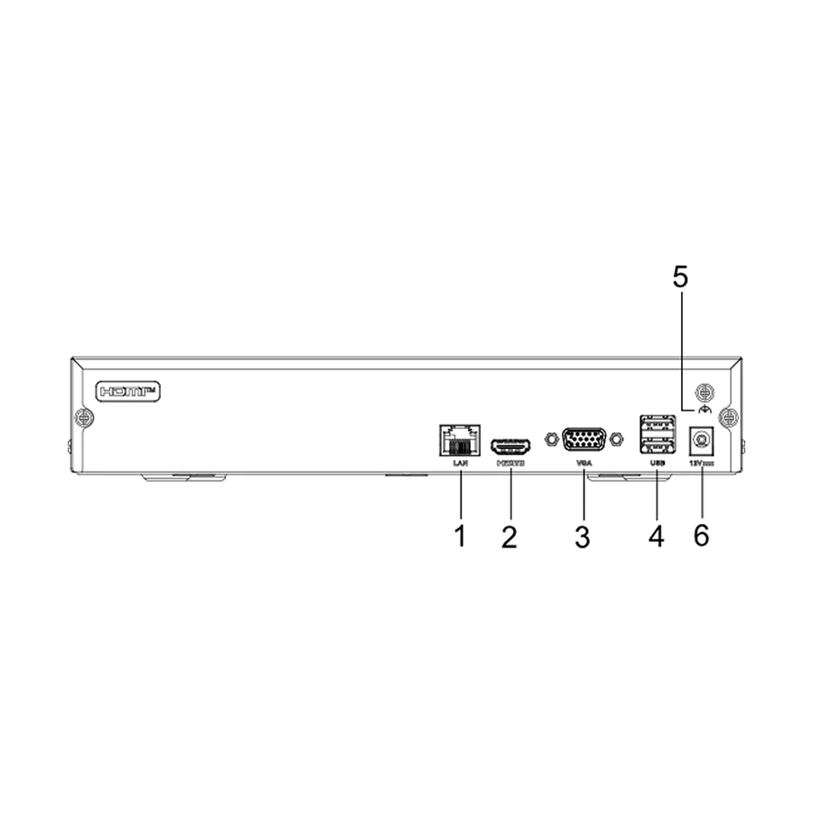 Hikvision DS-7104NI-Q1/M 4 Channel NVR (1 HDD up to 6TB) - Image 3