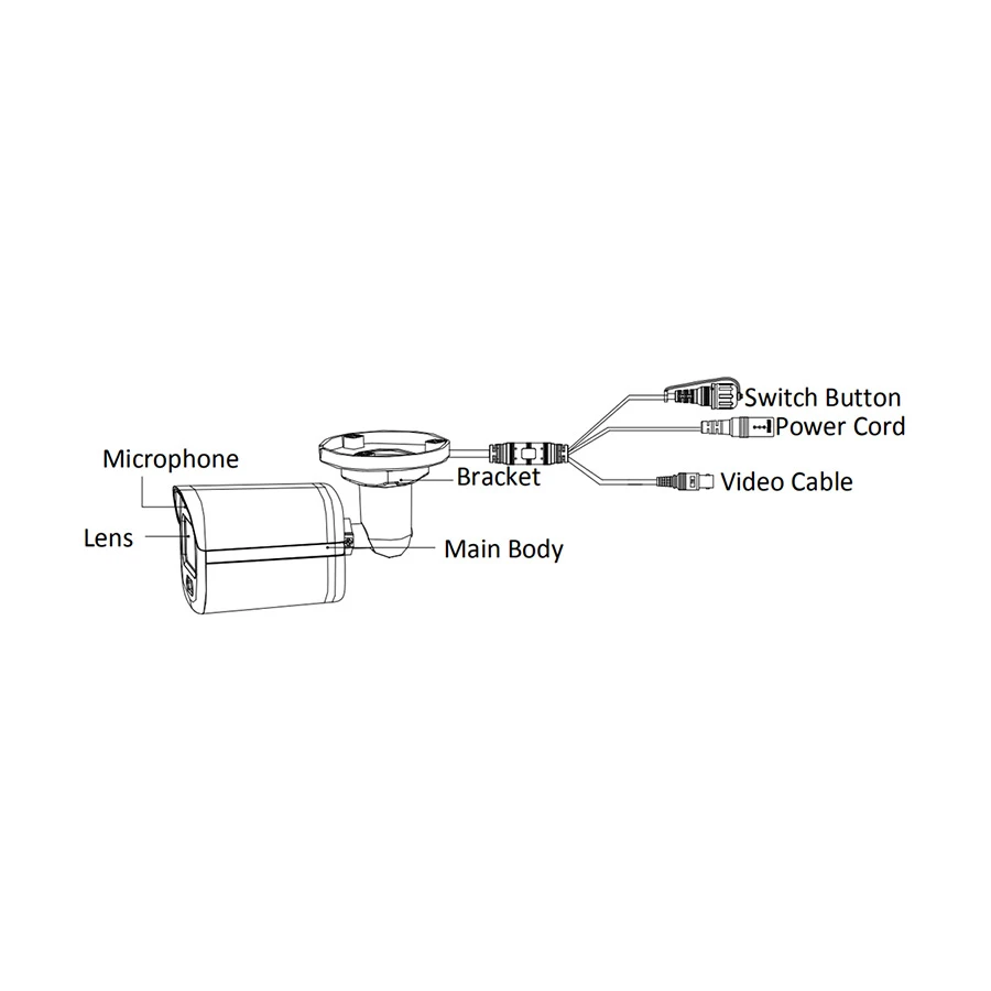 Hikvision DS-2CE10KF0T-LFS 5.0MP 3K ColorVu Audio Fixed Mini Bullet CC Camera - Image 4