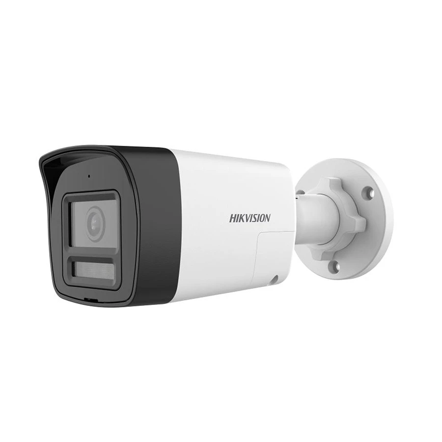 Hikvision DS-2CE16K0T-LTS (3.6mm) (5.0MP) 3K Smart Hybrid Light Two Way Audio Fixed Mini Bullet CC Camera
