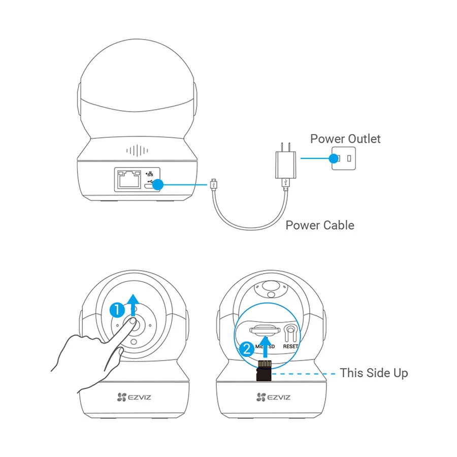 EZVIZ CS-H6C (4mm) (2.0MP) Wi-Fi Dome IP Camera - Image 4